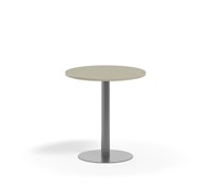 Pelarbord Pilastro BX ø 70 cm akustik linoleum silverstativ