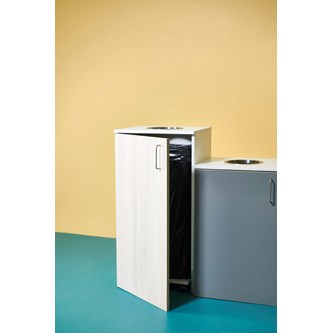 Norden sorteringskärl toppmatad vit H100