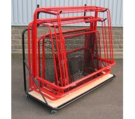 Förvaringsvagn för innebandymål