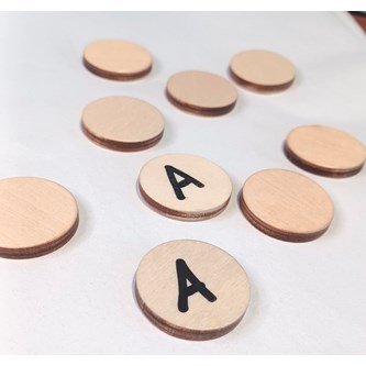 Clicko DIY memory 30 träbrickor