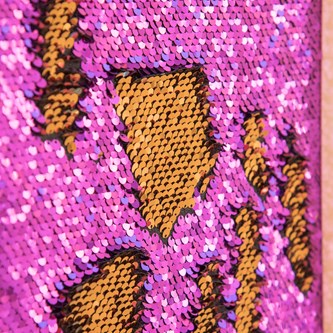 Paljettavla lila rektangel