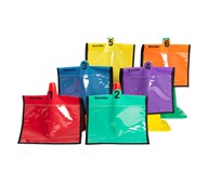 Spordas konkragar med stor plastficka 6-pack