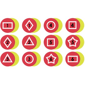 Pedagogiskt material Spordas Memory med markeringsplattor 140894