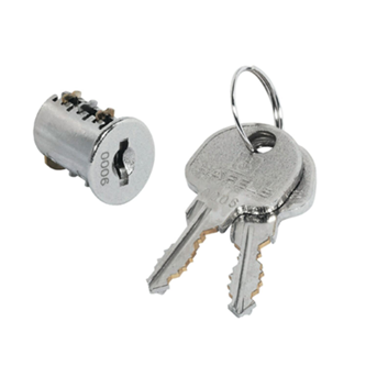 Cylinderlås med 2 nycklar