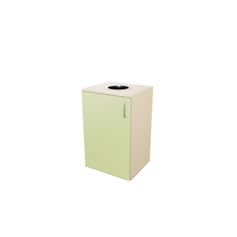 Norden sorteringskärl toppmatad björk H80