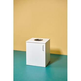 Norden sorteringskärl toppmatad vit H60