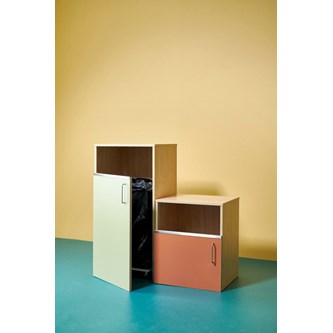 Norden sorteringskärl öppning fram björk H100