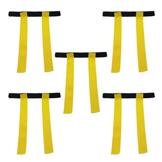 Fånga flaggan gul, 5-pack