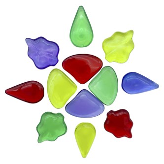 Lärstenar för ljusbordet 48-pack