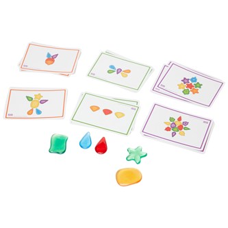 Lärstenar för ljusbordet 48-pack