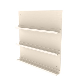 Expo hylla med rygg 3 tavellister 100 cm