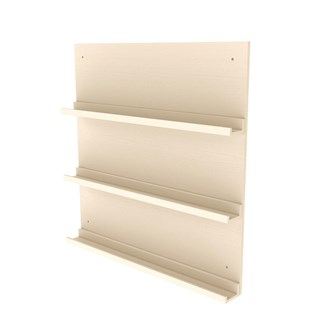 Expo hylla med rygg 3 tavellister 100 cm