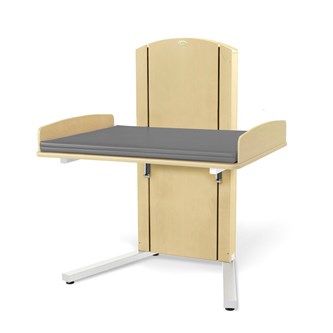 Lyfta skötbord golv