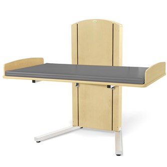 Lyfta skötbord golv