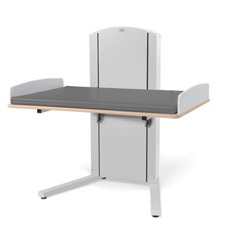 Lyfta skötbord golv