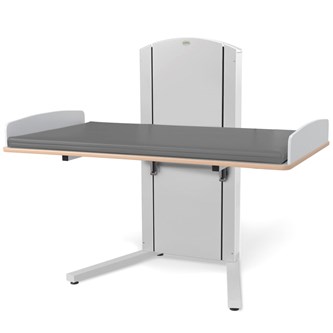 Lyfta skötbord golv