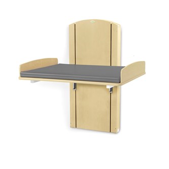 Lyfta skötbord vägg