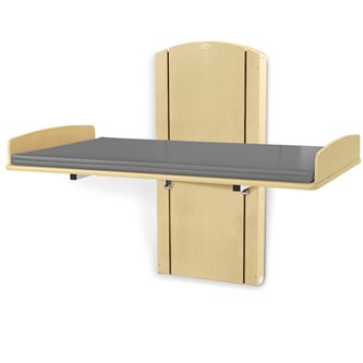 Lyfta skötbord vägg