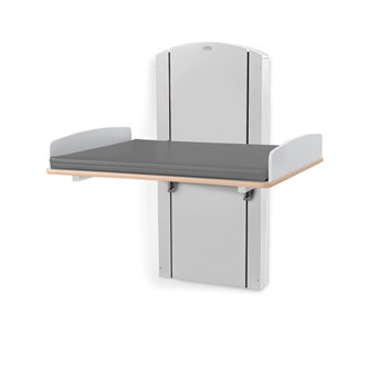 Lyfta skötbord vägg