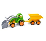 Traktor med vagn jumbo
