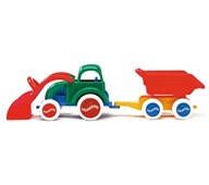 Traktor med vagn jumbo