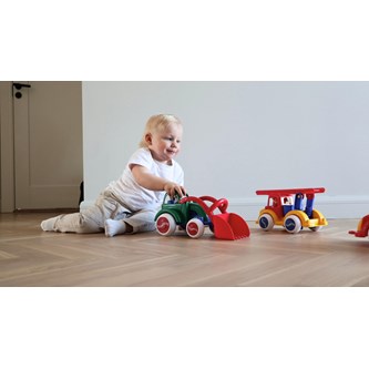 Traktor med vagn jumbo