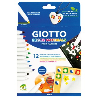 Giotto dekorpenna , 12-pack