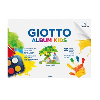 Akvarellblock Giotto Kids, 200 g A4