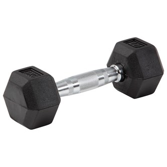 Master fitness hexagonal hantel, 3 kg