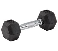 Master fitness hexagonal hantel, 3 kg