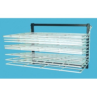 Torkställ för vägg, 10 hyllor