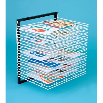 Torkställ för vägg, 20 hyllor