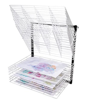 Torkställ för vägg, 20 hyllor