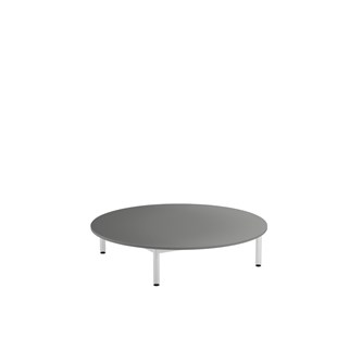 Lekbord 12:38 HPL ø 120 cm vitt stativ