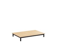 Lekbord 12:38 HPL 120x80 cm svart stativ