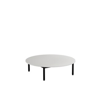 Lekbord 12:38 HPL ø 120 cm svart stativ