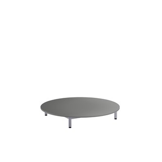 Lekbord 12:38 HPL ø 120 cm silverstativ
