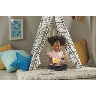 Luna, den lugnande kattungen