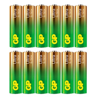 Batteri AA/LR6, 12-pack