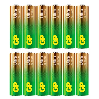 Batteri AA/LR6, 12-pack
