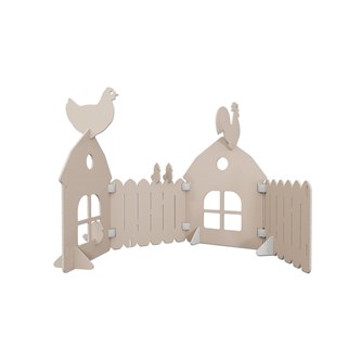 Saga lekskärm bondgård