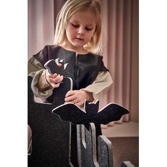 Saga lekskärm fästning