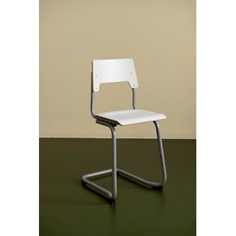 Stol Como FSC C-stativ sh 45 cm stor sits silverstativ