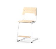 Stol Como FSC BX C-stativ sh 50 cm mellan sits vitt stativ