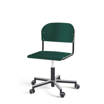 Stol Matte FSC BX gas Alu hjul stor sits svart stativ