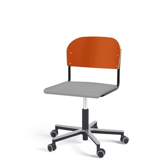 Stol Matte FSC BX gas Alu hjul stor sits svart stativ