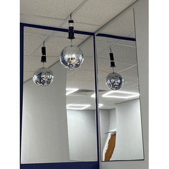 Väggspeglar, 2-pack