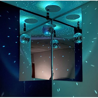 Väggspeglar, 2-pack