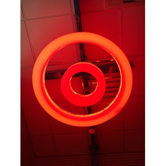 Lysande ring för taket, medium