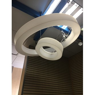 Lysande ring för taket, medium